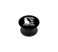 Los Besos de Labrador lo arreglan Todo. PopSockets PopGrip Adhesivo
