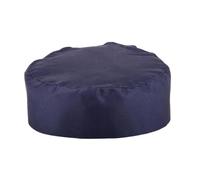 Los Blancos Chefs Ropa Gorro Azul polialgodón Sombrero un tamaño