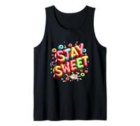 Los bucles Brillantes Dicen Que se Mantienen Dulces Camiseta sin Mangas