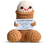 LOS BUEN ROLLITO® Regalo Original y Divertido Patata Positiva | Idea Graciosa, Cumpleaños Hombre Mujer Pareja | Regalo Decoración Casa, Oficina (El Compi)