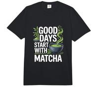 Los Buenos días comienzan con energía Positiva Matcha Comfort Colors Adult Heavyweight T-Shirt