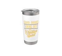Los buenos libros sacan a relucir mi espíritu creativo emprendimiento Vaso térmico de acero inoxidable de doble pared