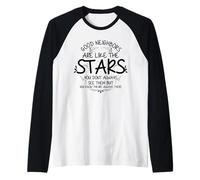 Los Buenos vecinos Son como Las Estrellas Camiseta Manga Raglan