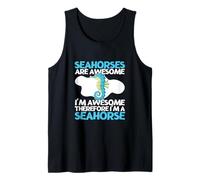 Los caballitos de mar Son increíbles, Soy Impresionante, Soy un Caballito de mar Divertido Camiseta sin Mangas