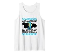 Los caballitos de mar Son increíbles, Soy Impresionante, Soy un Caballito de mar Divertido Camiseta sin Mangas