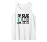 Los caballitos de mar Son increíbles, Soy Impresionante, Soy un Caballito de mar Divertido Camiseta sin Mangas
