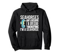 Los caballitos de mar Son increíbles, Soy Impresionante, Soy un Caballito de mar Divertido Sudadera con Capucha