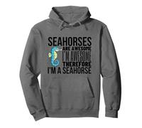 Los caballitos de mar Son increíbles, Soy Impresionante, Soy un Caballito de mar Divertido Sudadera con Capucha