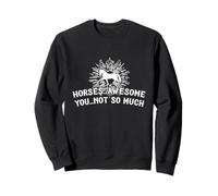 Los caballos son increíbles para los ecuestarios y amantes de los caballos Sudadera