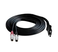 Los cables de sonda ultrasónica RG174 de NDT UT se doblan 00 a 00 cable dual(00 to dual plug 00)