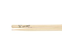 Los Cabos LCD7AHN 7 A Hickory baquetas con mango de nailon, color blanco