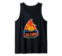 Los Cabos México Puesta del Sol Océano Paisaje Dentro Un Camiseta sin Mangas