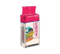 Los cacahuetes de piel roja son regordetes y sabrosos, lo que los hace deliciosos y nutritivos cuando se usan en gachas o sopas.(2bag)
