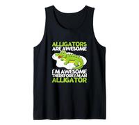 Los caimanes Son increíbles, Soy Impresionante, Soy un cocodrilo Divertido Camiseta sin Mangas