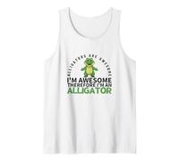 Los caimanes Son increíbles, Soy Impresionante, Soy un cocodrilo Divertido Camiseta sin Mangas