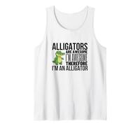 Los caimanes Son increíbles, Soy Impresionante, Soy un cocodrilo Divertido Camiseta sin Mangas