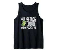 Los caimanes Son increíbles, Soy Impresionante, Soy un cocodrilo Divertido Camiseta sin Mangas