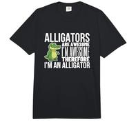 Los caimanes Son increíbles, Soy Impresionante, Soy un cocodrilo Divertido Comfort Colors Adult Heavyweight T-Shirt