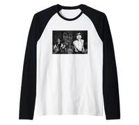 Los calambres Lux Interior Live 1979 por David Corio Camiseta Manga Raglan