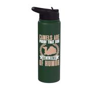 Los camellos son prueba de que Dios tiene sentido del humor Camello Stainless Steel Insulated Water Bottle