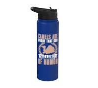 Los camellos son prueba de que Dios tiene sentido del humor Camello Stainless Steel Insulated Water Bottle