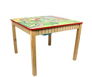 Los Campos de la fantasía - Juguete de los Muebles -Happy Tabla Granja TD-11324A1