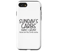 Los carbohidratos Divertidos del Domingo no cuentan Carcasa para iPhone SE (2020) / 7/8