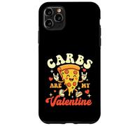Los carbohidratos Son mi San Valentín - Pizza Baker para Amantes de la Comida Italiana Carcasa para iPhone 11 Pro MAX