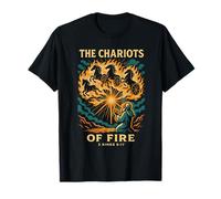 Los carros de Fuego ilustración bíblica 2 Reyes 6:17 Camiseta