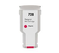 Los Cartuchos De Tinta 728 F9J67A, F9J66A, F9J65A Son Compatibles Con HP Las Impresoras DesignJet T830, T730.(300ml Magenta)