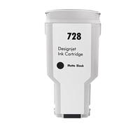 Los Cartuchos De Tinta 728 F9J67A, F9J66A, F9J65A Son Compatibles Con HP Las Impresoras DesignJet T830, T730.(300ml MBK)