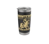 Los cazadores lo hacen con estilos Los amantes del salto de caballos muestran saltos Vaso térmico de acero inoxidable de doble pared