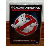 LOS CAZAFANTASMAS LA COLECCION COMPLETA 3 DVD NUEVO PRECINTADO ACCION COMEDIA