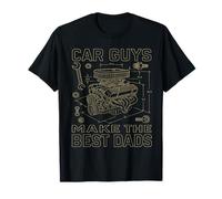 Los chicos del coche son los mejores papás, divertido padre mecánico de garaje Camiseta