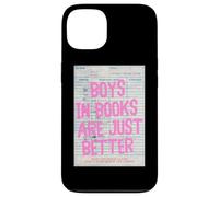 Los chicos en los libros son mejores vintage Carcasa para iPhone 13
