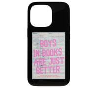 Los chicos en los libros son mejores vintage Carcasa para iPhone 13 Pro