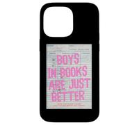Los chicos en los libros son mejores vintage Carcasa para iPhone 14 Pro Max