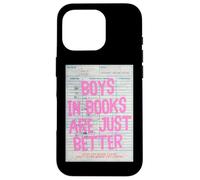 Los chicos en los libros son mejores vintage Carcasa para iPhone 16 Pro