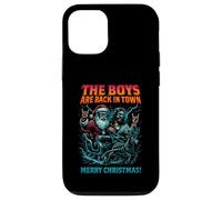 Los Chicos están de Vuelta en la Ciudad Navidad Jesús Santa Rock n Roll Carcasa para iPhone 12/12 Pro