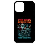 Los Chicos están de Vuelta en la Ciudad Navidad Jesús Santa Rock n Roll Carcasa para iPhone 12 Mini