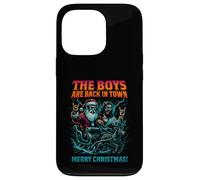 Los Chicos están de Vuelta en la Ciudad Navidad Jesús Santa Rock n Roll Carcasa para iPhone 13 Pro