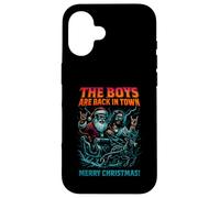 Los Chicos están de Vuelta en la Ciudad Navidad Jesús Santa Rock n Roll Carcasa para iPhone 16