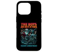 Los Chicos están de Vuelta en la Ciudad Navidad Jesús Santa Rock n Roll Carcasa para iPhone 16 Pro