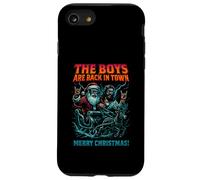 Los Chicos están de Vuelta en la Ciudad Navidad Jesús Santa Rock n Roll Carcasa para iPhone SE (2020) / 7/8