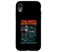Los Chicos están de Vuelta en la Ciudad Navidad Jesús Santa Rock n Roll Carcasa para iPhone XR