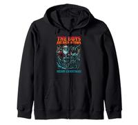 Los Chicos están de Vuelta en la Ciudad Navidad Jesús Santa Rock n Roll Sudadera con Capucha