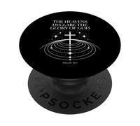 Los cielos declaran la Gloria de Dios Salmo 19:1 PopSockets PopGrip Adhesivo