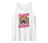 Los cielos Son Tigre rugiente Camiseta sin Mangas