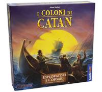 Giochi Uniti - Catán: Exploradores y Corsari, Italiano, Multicolor, GU698.