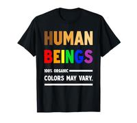 Los colores 100% orgánicos del ser humano pueden variar LGBT Camiseta